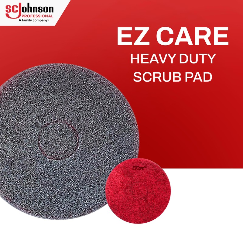 SC Johnson Professional EZ Care Heavy Duty Scrubbing Pads, 20