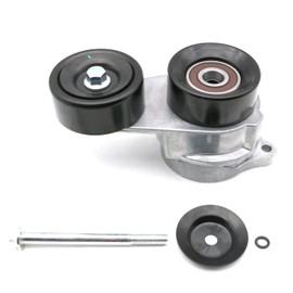 Chefull 38332 Belt Tensioner with Pulley Assembly Drive Compatible with Acura 03-10 MDX 05-10 RL 07-08 TL 10 ZDX & Honda 03-07 Accord 3.0L 08-09 Accord 3.5L 05-10 Odyssey 05-08 Pilot 06-10 Ridgeline