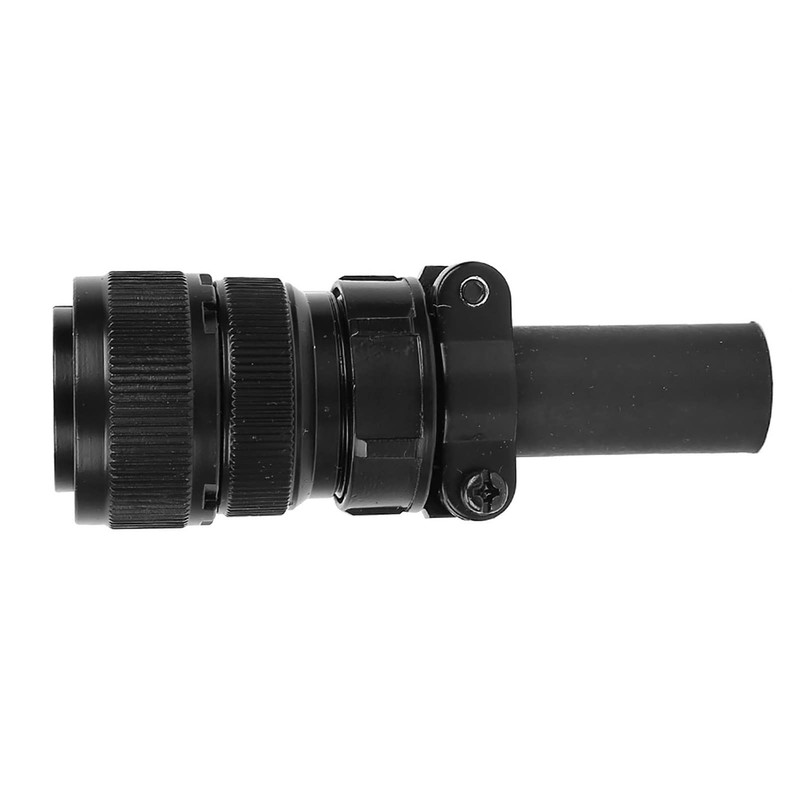 14 Pin Male Plug, Black Stainless Steel 14 Pin Male