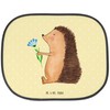 Mr. & Mrs. Panda Car Sun Shade Hedgehog Flowers -