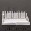 10 Pieces 2 mm Silver Cemented, 8 PCB 2 mm