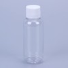 12pcs 30ml 1oz Empty Refillable Clear Plastic Bottles with Screw