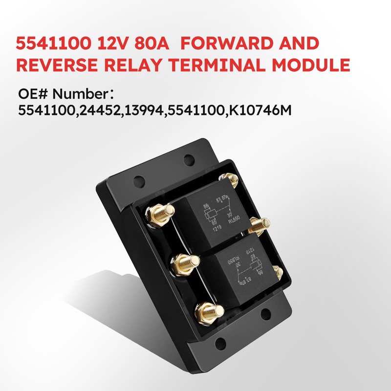 5541100 12V 80A Forward and Reverse Relay Terminal Module for