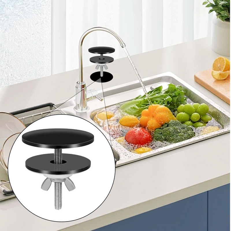Tap Hole Cover, Hole Cover Sink, Stainless Steel Sink Cover,