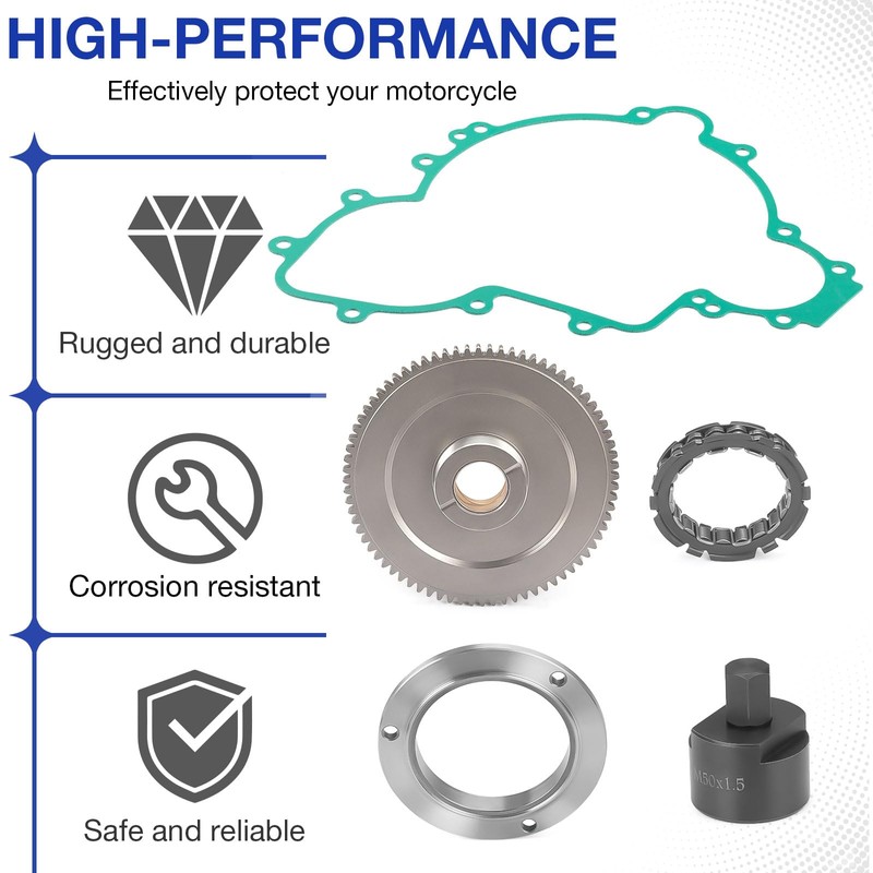 Flywheel Puller & Starter Clutch Idler Gear One Way Bearing