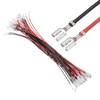 sourcing map 30Pcs Double Head Female Spade Crimp Terminal with