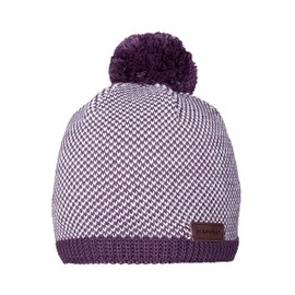 Mammut Women's Snow Beanie Hat, Grape/White