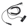 JUYODE 2-Pin K1 Plug to 3.5mm Headset Audio Adapter with