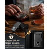 Cigar Lighter, 5- in -1 Torch Lighter, Built-in V-Cut Cigar
