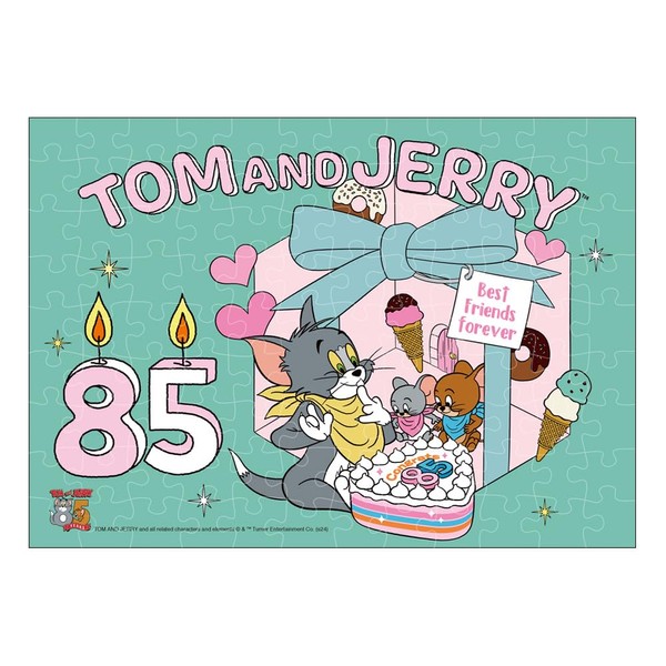 Tenyo 108 Piece Jigsaw Puzzle Best Friend Forever (Tom and