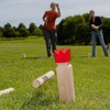 Juegoal Kubb Backyard Game Set, Wooden Block Tossing Game Set