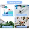 OFFCUP Large Syringe 500 ml, Plastic Syringe with 2 Hoses