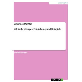 Gletscher-Surges. Entstehung und Beispiele