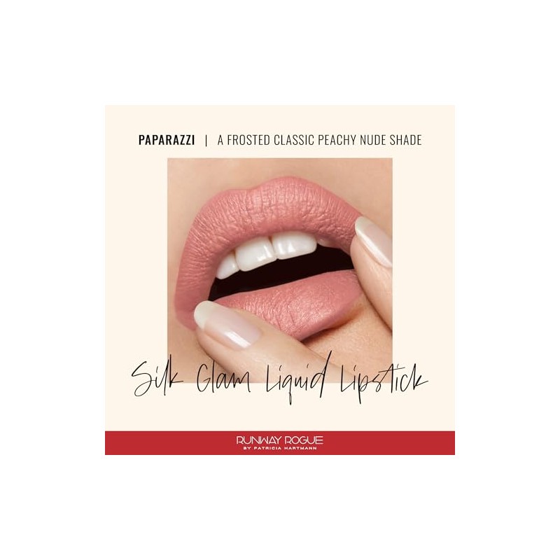 Runway Rogue Barra De Labios Líquida Silk Glam, Barra De