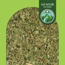 Birch Leaves Cut 250g 8.8 oz by Alpi Nature, Loose Leaf Tea, Dried Birch Tree Leaves for Preparation of Birch Tea, Birch Leaf Tea and Herbal Tea