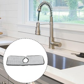 Vanyibro 2 Pcs Kitchen Sink Splash Mat,Absorbent Faucet Mat for Clean and Dry Countertops