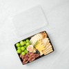 Restaurantware Matsuri Vision Rectangle Black Paper Large Sushi Tray -
