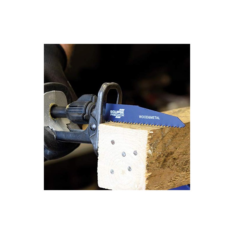 Eclipse Predator Reciprocating Saw Blade for Wood & Metal, 10TPI