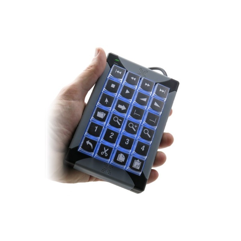 USB Programmable KVM Keypad/Keyboard (24 Key)