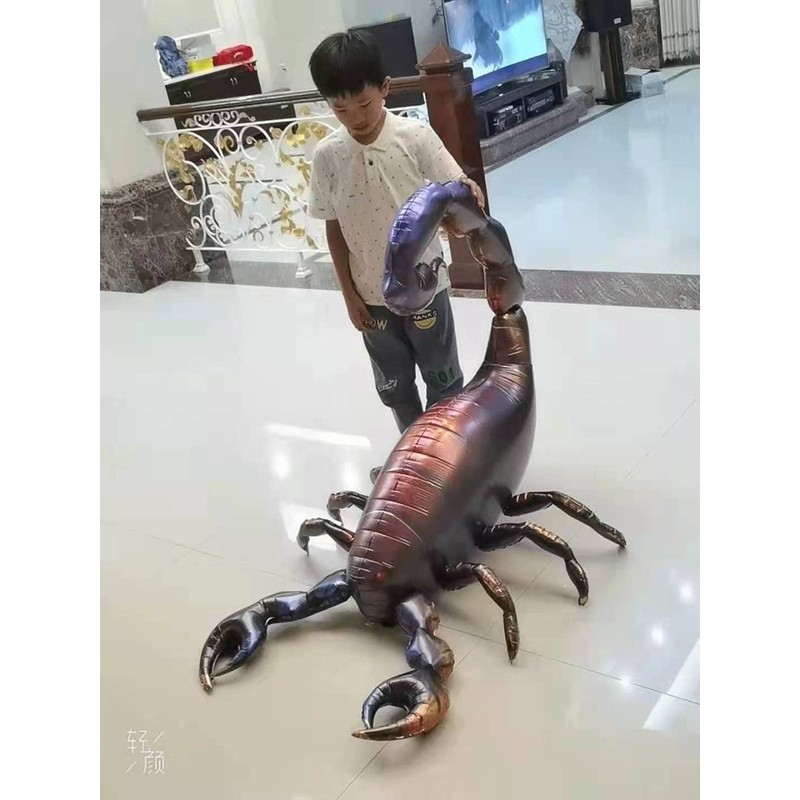 50 Inch Scorpion Foil Balloons Large Vivid 3D Balloons Party