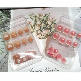 Natures Farmer R Series Nail Tips 24p Nail Art Nail Color Aesthetic Design Supplies Nail R109 Yellow Blusher / 네이처스파머 R시리즈 네일팁 24p 네일아트 손톱 컬러 미적 감각 디자인 용품 네일 R109옐로우 블러셔