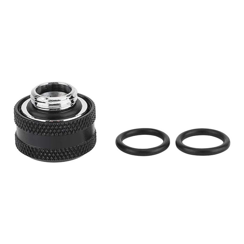 Richer-R Compression Fitting, PC Water Cooling Brass Compression Fitting, 4/6