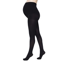 Conte Maternity Wear Opaque Tights during Pregnancy with Support Effect, Amore 60 Den, Black (Nero), Large