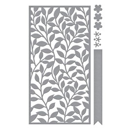SPELLBINDERS PAPERCRAFTS, INC SPELLBINDRS Designer Sweet Leaf, Metal