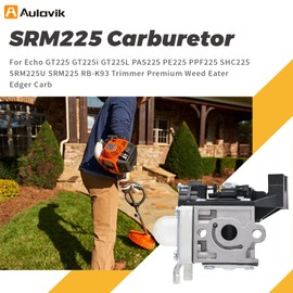 Amazeful SRM225 Carburetor for Echo GT225 GT225i GT225L PAS225 PE225 PPF225 SHC225 SRM225U SRM225 RB-K93 Trimmer Premium Weed Eater Edger Carb with Maintenance Kit Cleaner