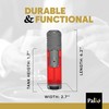 Palió Veneto Quadruple Jet Flame Butane Torch Lighter, Red| High