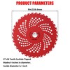 Gashwer 2 Pack 9" x36T Carbide Tipped Tip Brush Cutter