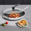 Kaichenyt Stainless Steel Wok 13 inch Non Stick Wok Pan