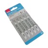 Hilka Tools 69741505 5 PCE Metal 100mm Jigsaw Blades Universal