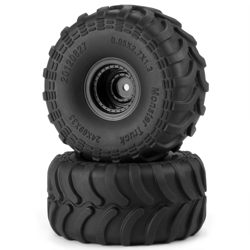 TRZX 4pcs 1/24 Axial SCX24 Rubber RC Car Tire &