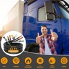 XaXmTee 12FT Semi Truck Air Lines Kit 3IN1 Trailer Cord