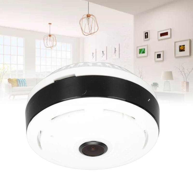 Fisheye 360 Degree Panoramic Webcam Wifi Wireless Camera Night Vision