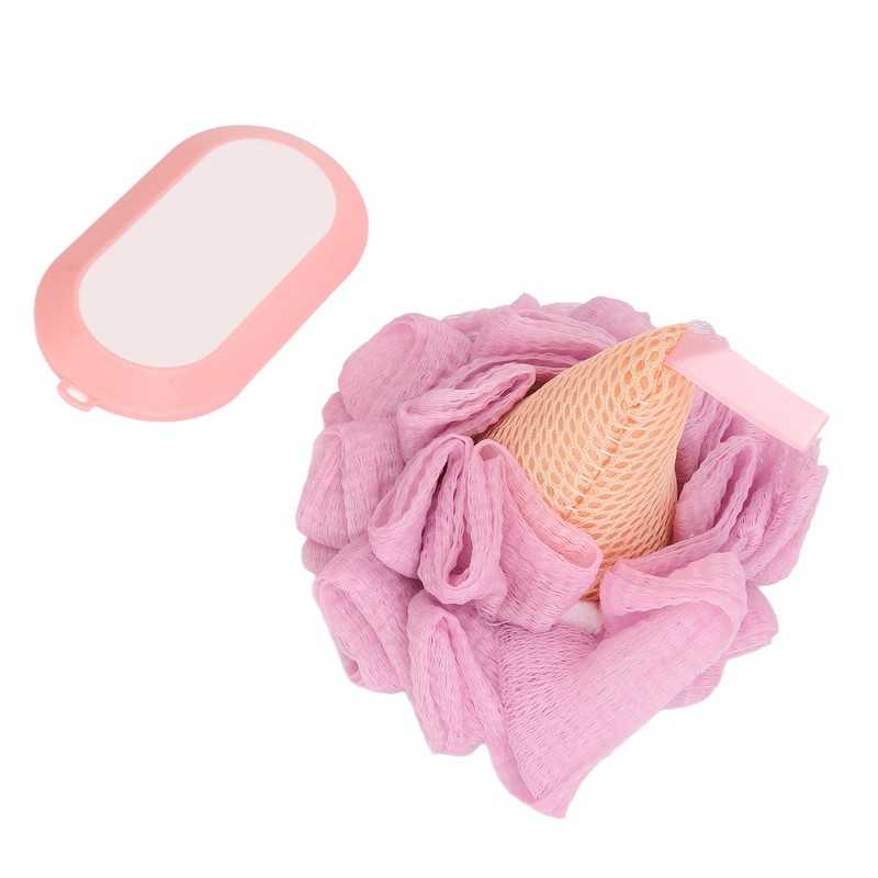 Bath Shower Scrubber Hair Eraser Sponge Deep Cleansing Fine Mesh