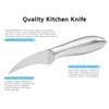 WELLSTAR 2.5 Inch Birds Beak Paring Knife, Sharp High Carbon