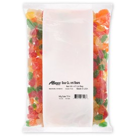 Albanese World's Best Sour Gummi Bears, 4.5lbs of Candy