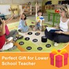 Black Carpet Spots Markers for Classroom - ForTomorrow 36 Pcs