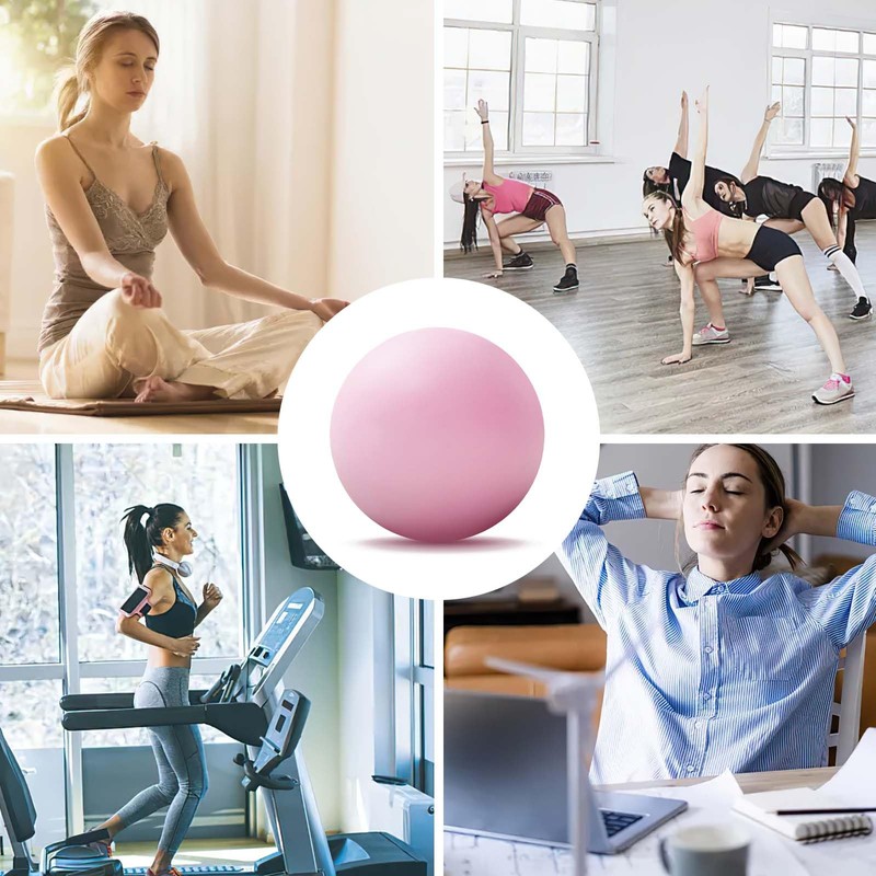 WOVTE Massage Lacrosse Ball for Myofascial Release, Foot, Back, Trigger