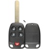 KeylessOption Keyless Entry Remote Uncut Blank Key Blade Fob Shell
