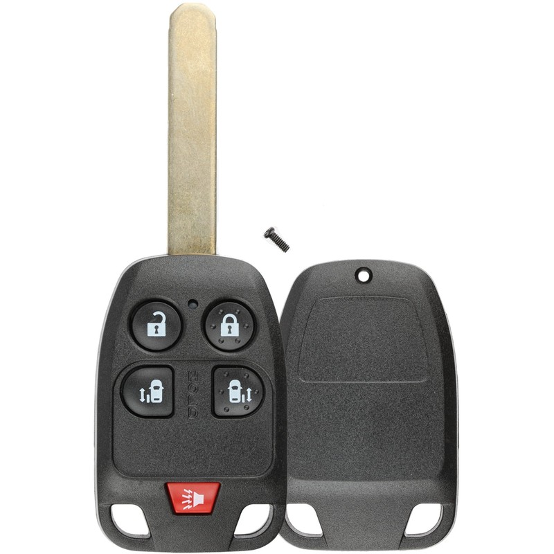 KeylessOption Keyless Entry Remote Uncut Blank Key Blade Fob Shell