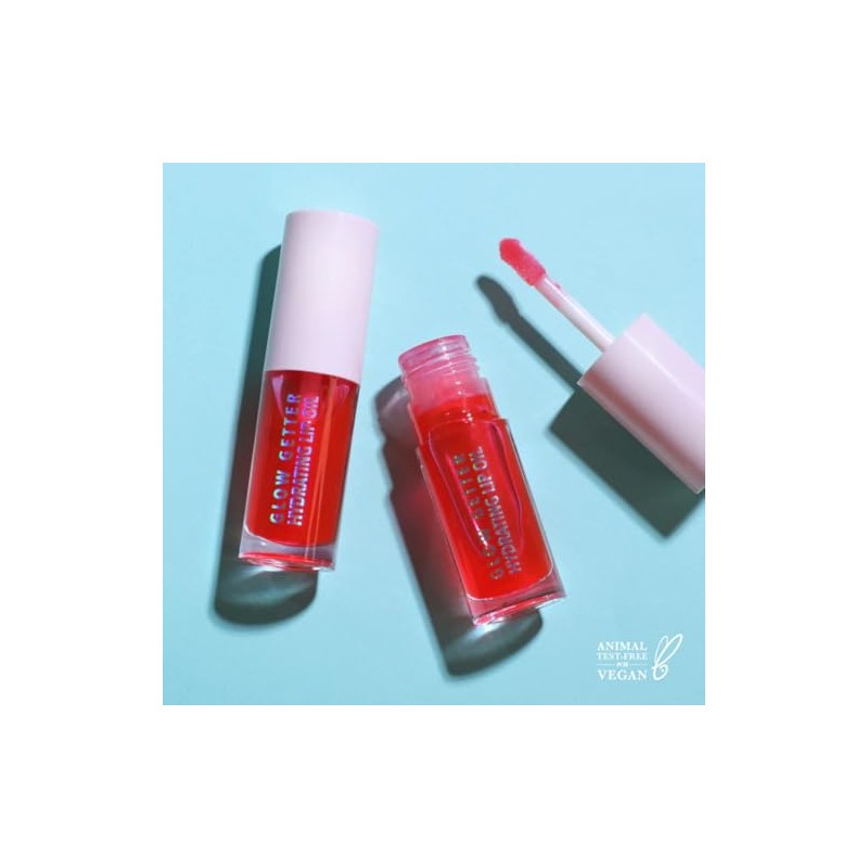 Glow Getter Hydrating Lip Oil (008, Juicy Red)