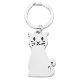 Cat Keychain Gift for Cat Lover Cat Owner Cat Keychains for Women Men Boys Girls Birthday Christmas Gifts for Cat Mom Cat Dad Kitten Keychain for Cat Lover Veterinarian Appreciation Gifts
