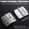 4pcs Public Toilet Stainless Steel Hinge,Self Closing Restroom Partition Door