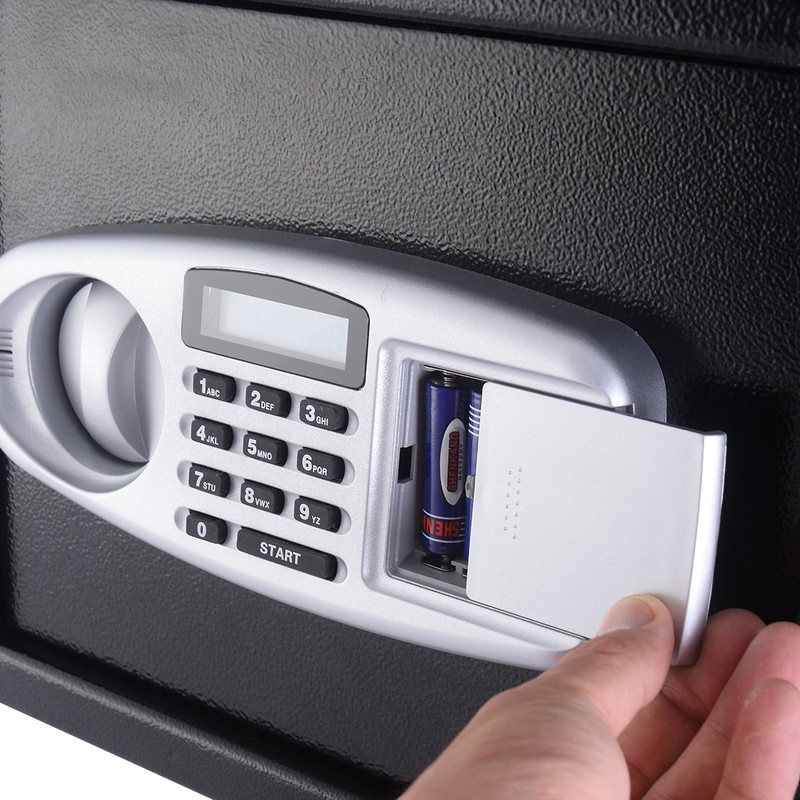 Giantex Digital Safe Box Depository Drop Deposit Front Load Cash