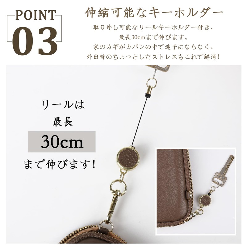 imeetu Smartphone Shoulder Pouch Women's Genuine Leather Mini Shoulder Bag