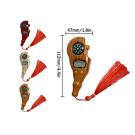 Abiyou 3PCS Digital Beads Counter, Buddha Beads Counter, Prayer Beads Counter, Digital Finger Counter, Digital-Tasbih Counter with Compass and Light, for Meditation, Relaxation, Muslim Prayer