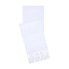 S.H. Churchill & Co. Men's Formal Satin Scarf (White)